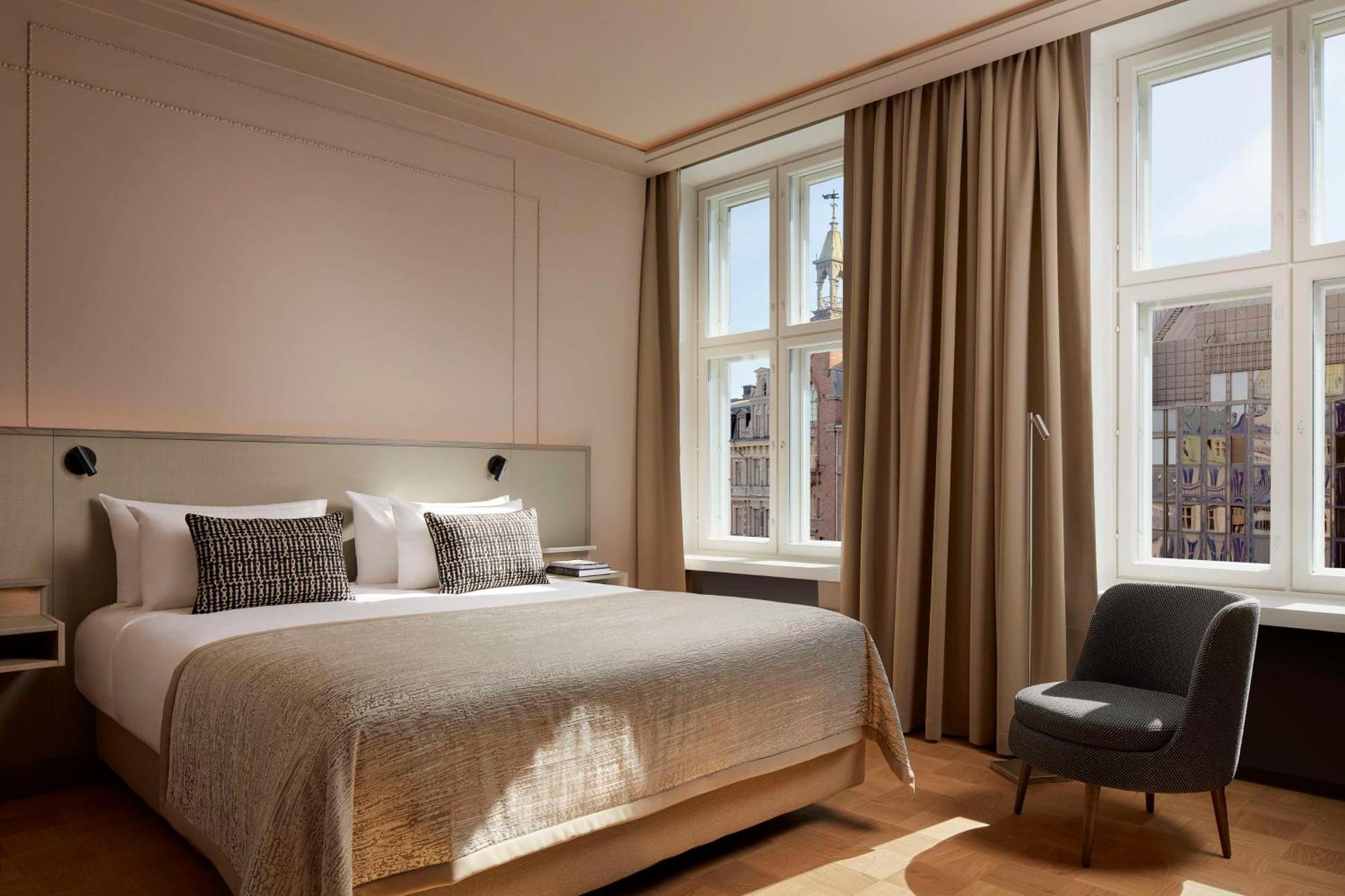 Nh Collection Helsinki Grand Hansa Esterno foto A bedroom at the hotel
